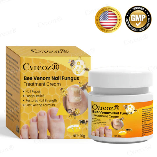 ✅Official Store - Walgreen Pharmacy| Cvreoz® Bee Venom Nail Fungus Treatment Cream
