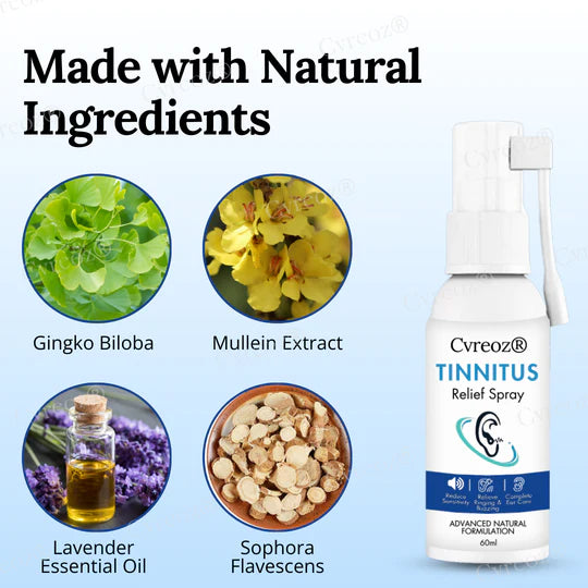 ✅Official Store - Hypethetic Pharmacy| Cvreoz® Tinnitus Relief Spray