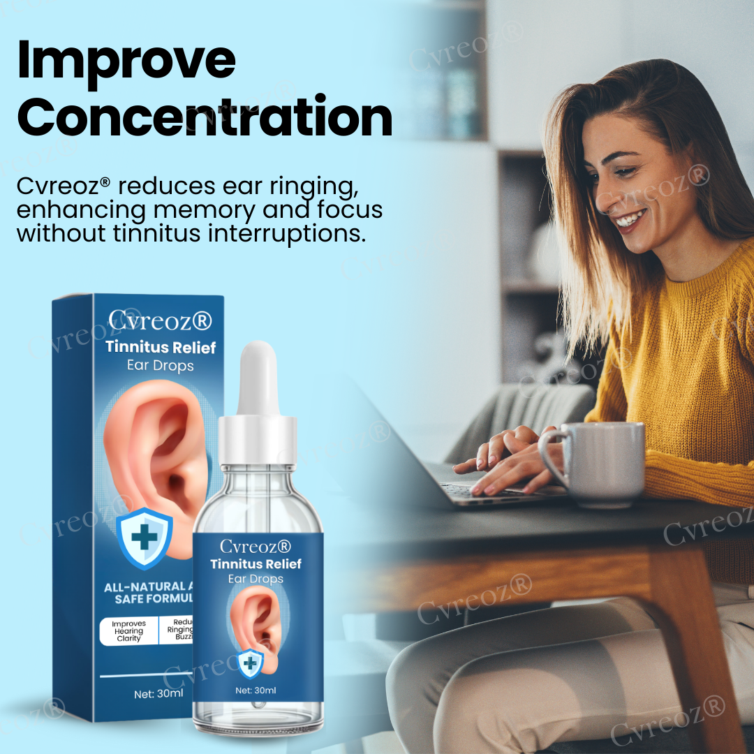 ✅Official Store - Hypethetic Pharmacy| Cvreoz® Tinnitus Relief Ear Drops