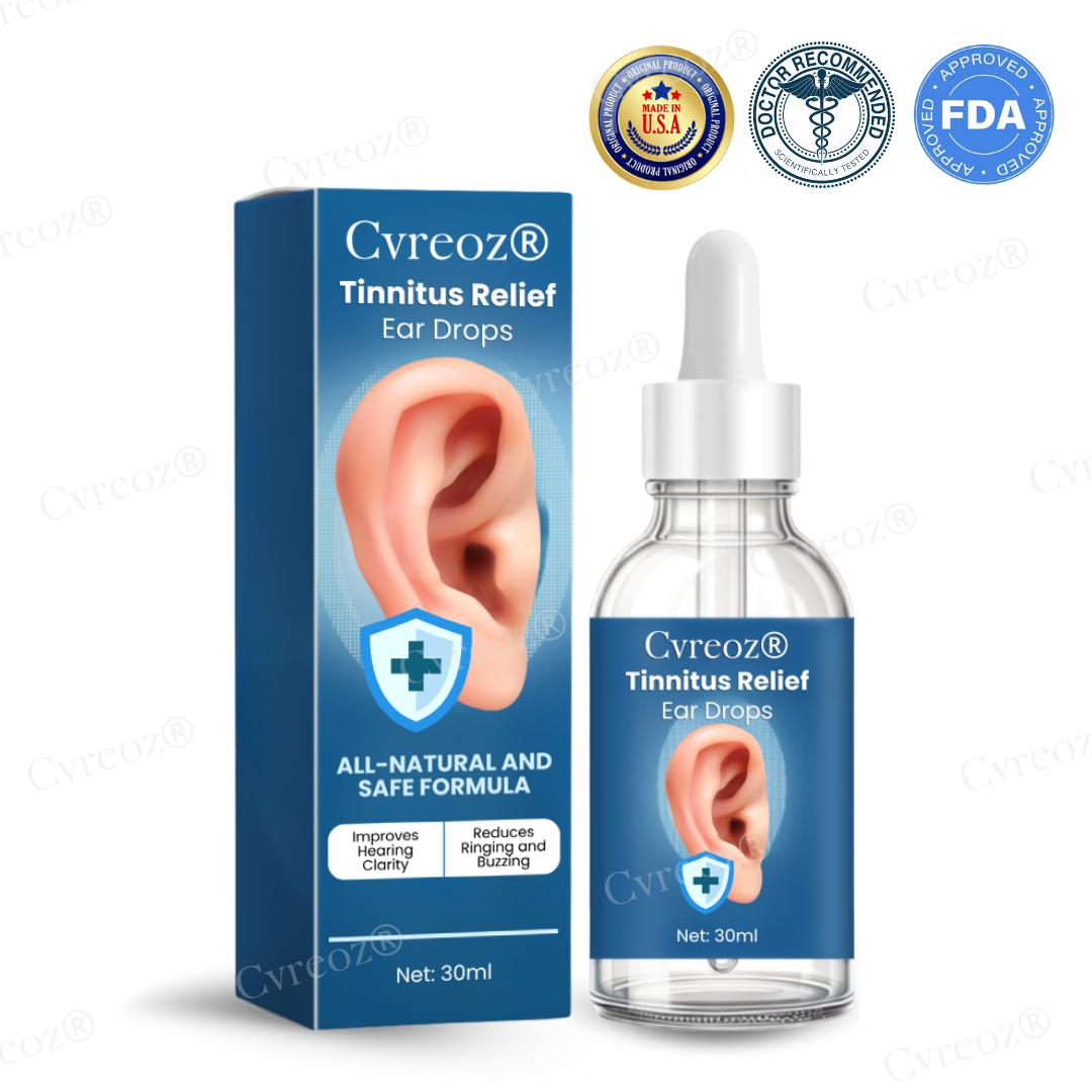 ✅Official Store - Hypethetic Pharmacy| Cvreoz® Tinnitus Relief Ear Drops