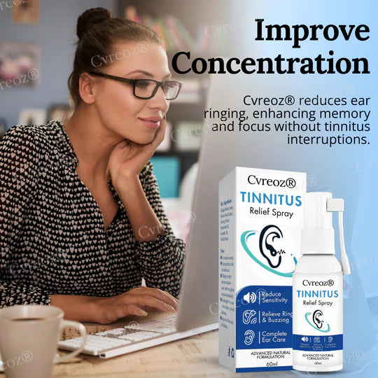 ✅Official Store - Hypethetic Pharmacy| Cvreoz® Tinnitus Relief Spray