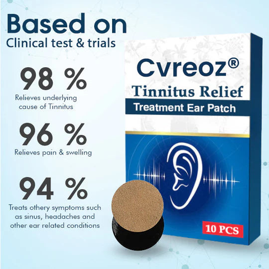 ✅Official Store - Hypethetic Pharmacy| Cvreoz® Tinnitus Relief Treatment Ear Patch