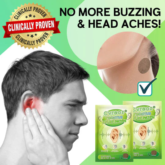 ✅Official Store - Hypethetic Pharmacy| Cvreoz® Tinnitus Relief Patch