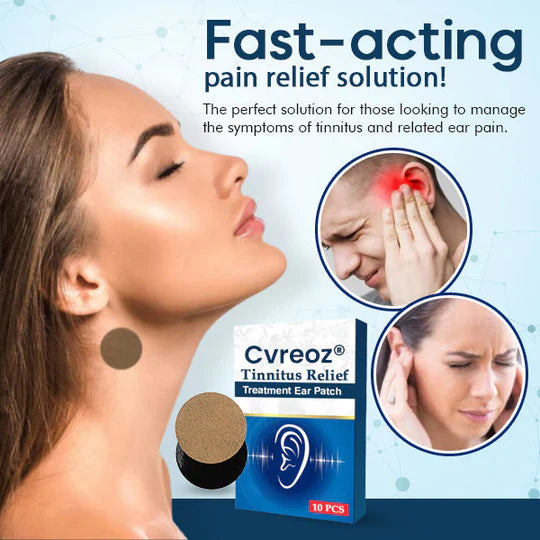 ✅Official Store - Hypethetic Pharmacy| Cvreoz® Tinnitus Relief Treatment Ear Patch
