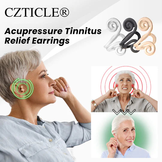 ✅Official Store - Hypethetic Pharmacy| CZTICLE® Acupressure Tinnitus Relief Earrings