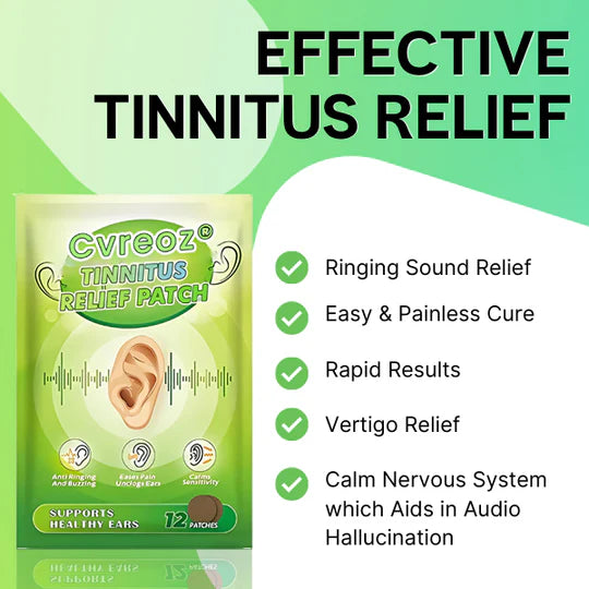 ✅Official Store - Hypethetic Pharmacy| Cvreoz® Tinnitus Relief Patch