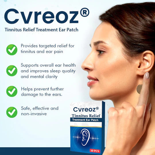 ✅Official Store - Hypethetic Pharmacy| Cvreoz® Tinnitus Relief Treatment Ear Patch