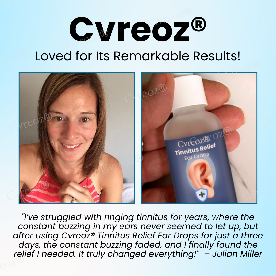 ✅Official Store - Hypethetic Pharmacy| Cvreoz® Tinnitus Relief Ear Drops