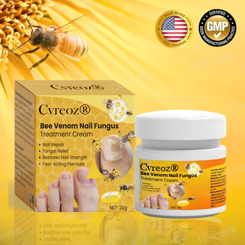 ✅Official Store - Walgreen Pharmacy| Cvreoz® Bee Venom Nail Fungus Treatment Cream