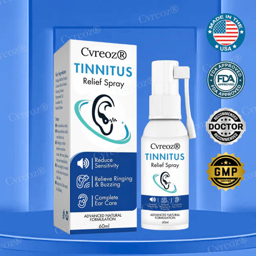 ✅Official Store - Hypethetic Pharmacy| Cvreoz® Tinnitus Relief Spray