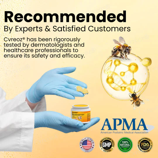 ✅Official Store - Walgreen Pharmacy| Cvreoz® Bee Venom Nail Fungus Treatment Cream