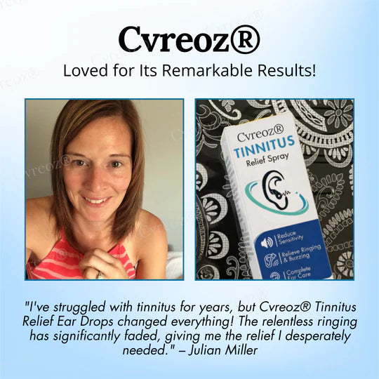 ✅Official Store - Hypethetic Pharmacy| Cvreoz® Tinnitus Relief Spray
