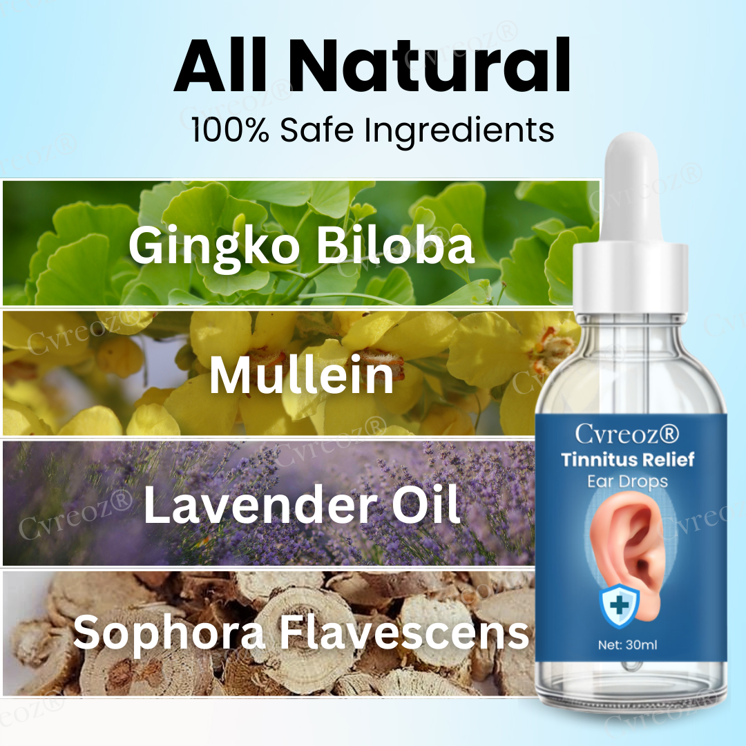 ✅Official Store - Hypethetic Pharmacy| Cvreoz® Tinnitus Relief Ear Drops