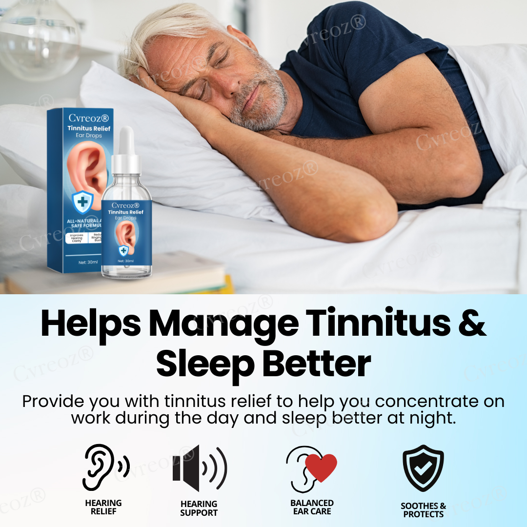 ✅Official Store - Hypethetic Pharmacy| Cvreoz® Tinnitus Relief Ear Drops