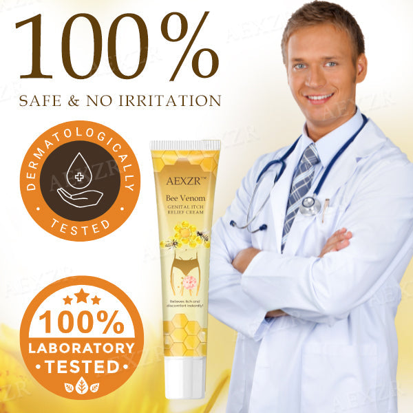 ✅Official Store - Walgreen Pharmacy| AEXZR™ Bee Venom Genital Itch Relief Cream