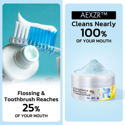 ✅Official Store - Archer Dentist lnc.| AEXZR™ Focussmile Bee Poison Treatment Oral Powder (ADA Recommended)