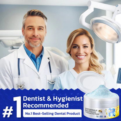 ✅Official Store - Archer Dentist lnc.| AEXZR™ Focussmile Bee Poison Treatment Oral Powder (ADA Recommended)