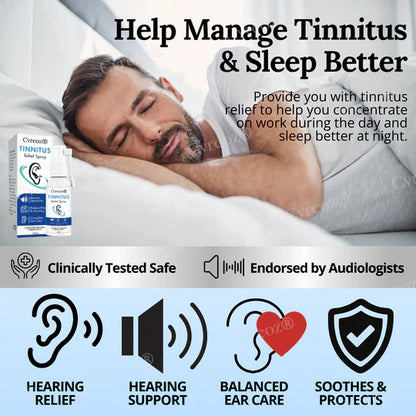 ✅Official Store - Hypethetic Pharmacy| Cvreoz® Tinnitus Relief Spray