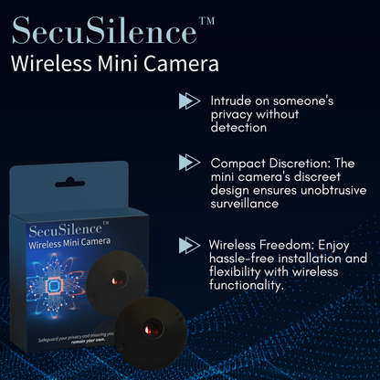 SecuSilence™ Wireless Mini Camera