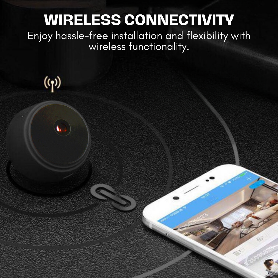 SecuSilence™ Wireless Mini Camera