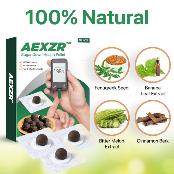 ✅Official Store - Walgreen Pharmacy| AEXZR™ Sugar Down Health Pellet