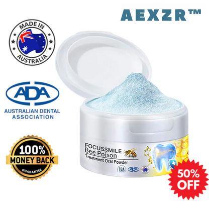 ✅Official Store - Archer Dentist lnc.| AEXZR™ Focussmile Bee Poison Treatment Oral Powder (ADA Recommended)
