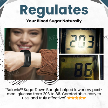 ✅Official Store - Hypethetic Pharmacy| Balanix™ SugarDown Ultrasonic Ionic Bangle