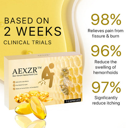 ✅Official Store - Hypethetic Pharmacy| AEXZR™ Bee-Venom Hemorrhoid Capsule