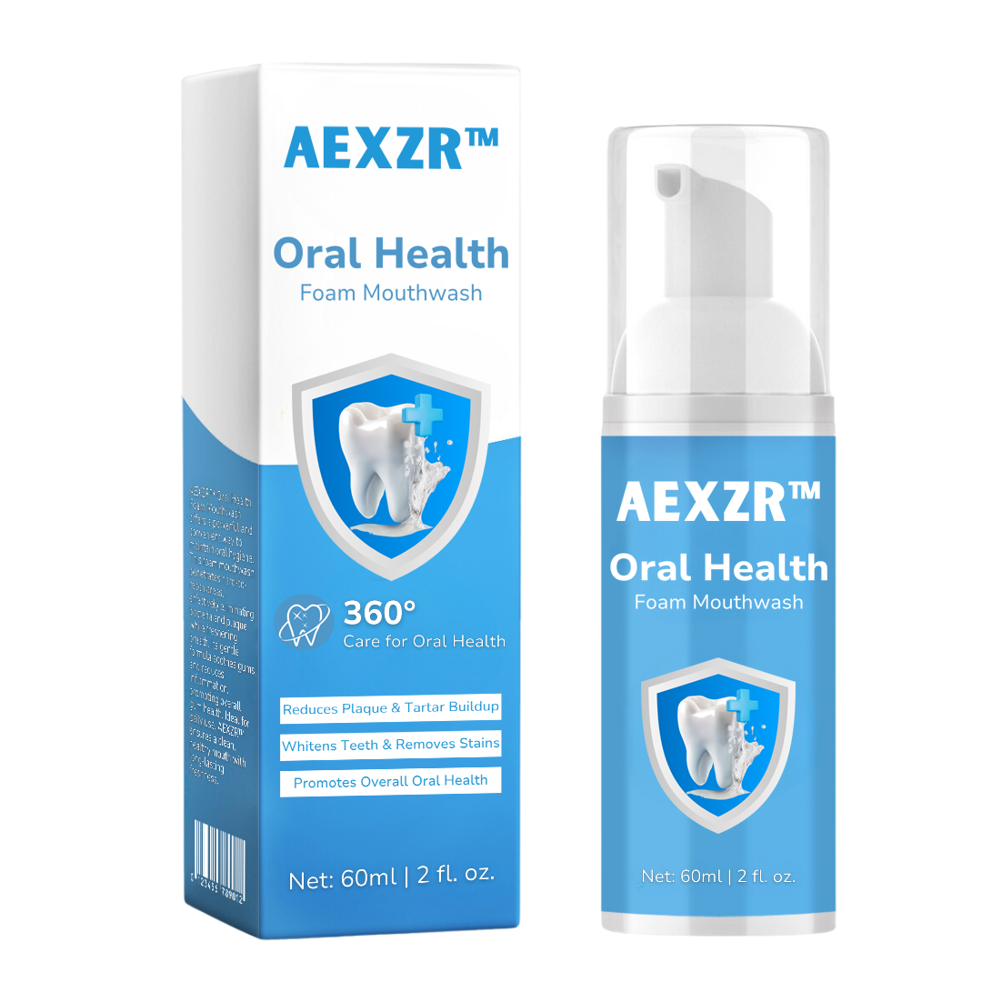 ✅Official Store - Archer Dentist lnc.| AEXZR™ Oral Health Foam Mouthwash