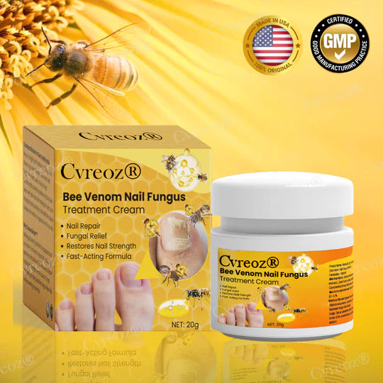 ✅Official Store - Walgreen Pharmacy| Cvreoz® Bee Venom Nail Fungus Treatment Cream