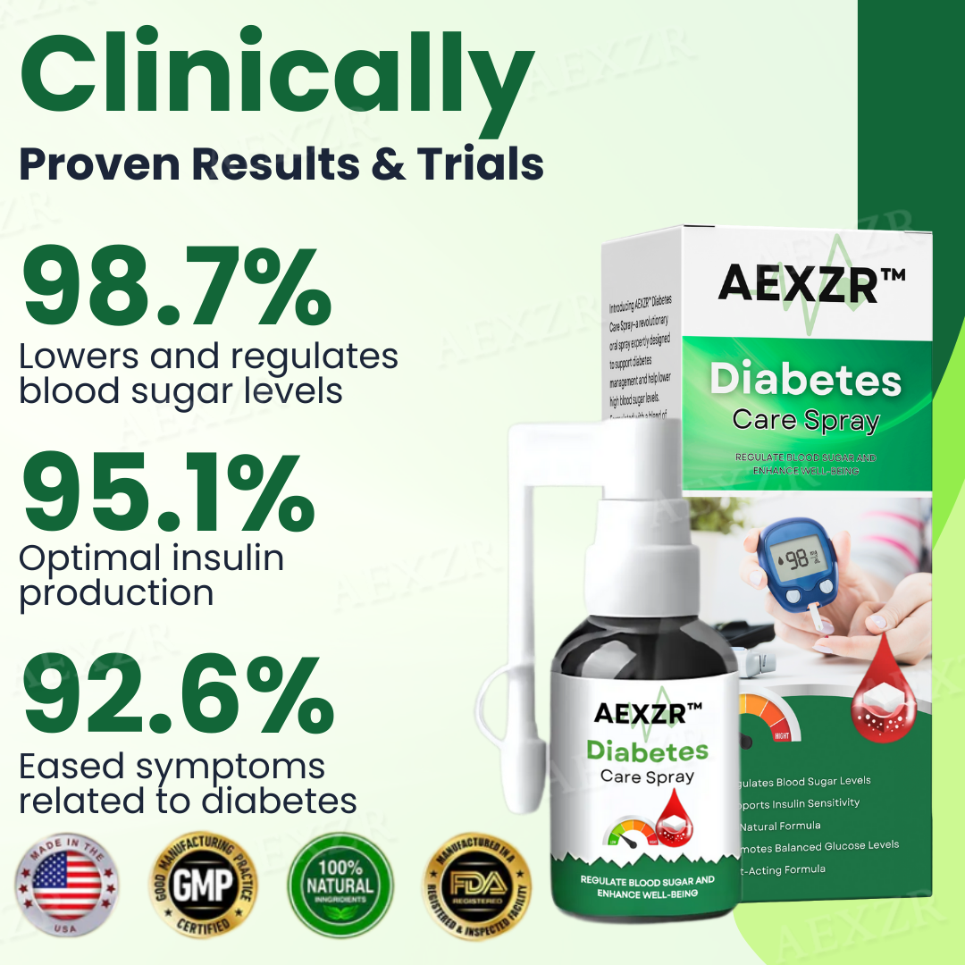 ✅Official Store - Walgreen Pharmacy| AEXZR™ Diabetes Care Spray