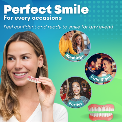 ✅Official Store - Archer Dentist lnc.| EzySmile™ SnapOn Silicone Veneers