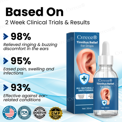 ✅Official Store - Hypethetic Pharmacy| Cvreoz® Tinnitus Relief Ear Drops