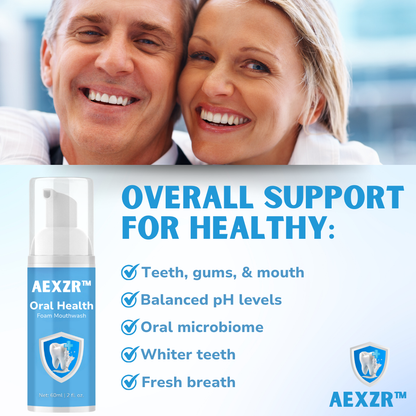 ✅Official Store - Archer Dentist lnc.| AEXZR™ Oral Health Foam Mouthwash