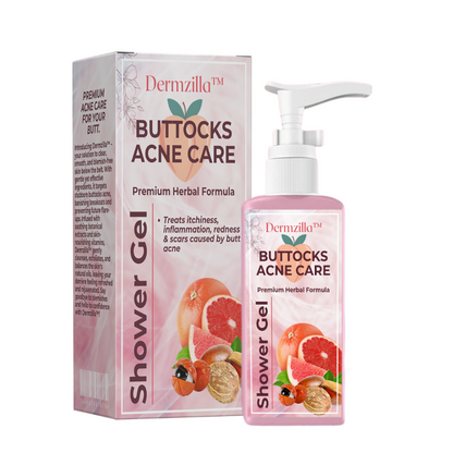 ✅Official Store - Walgreen Pharmacy| Dermzilla™ Buttocks Acne Care Shower Gel