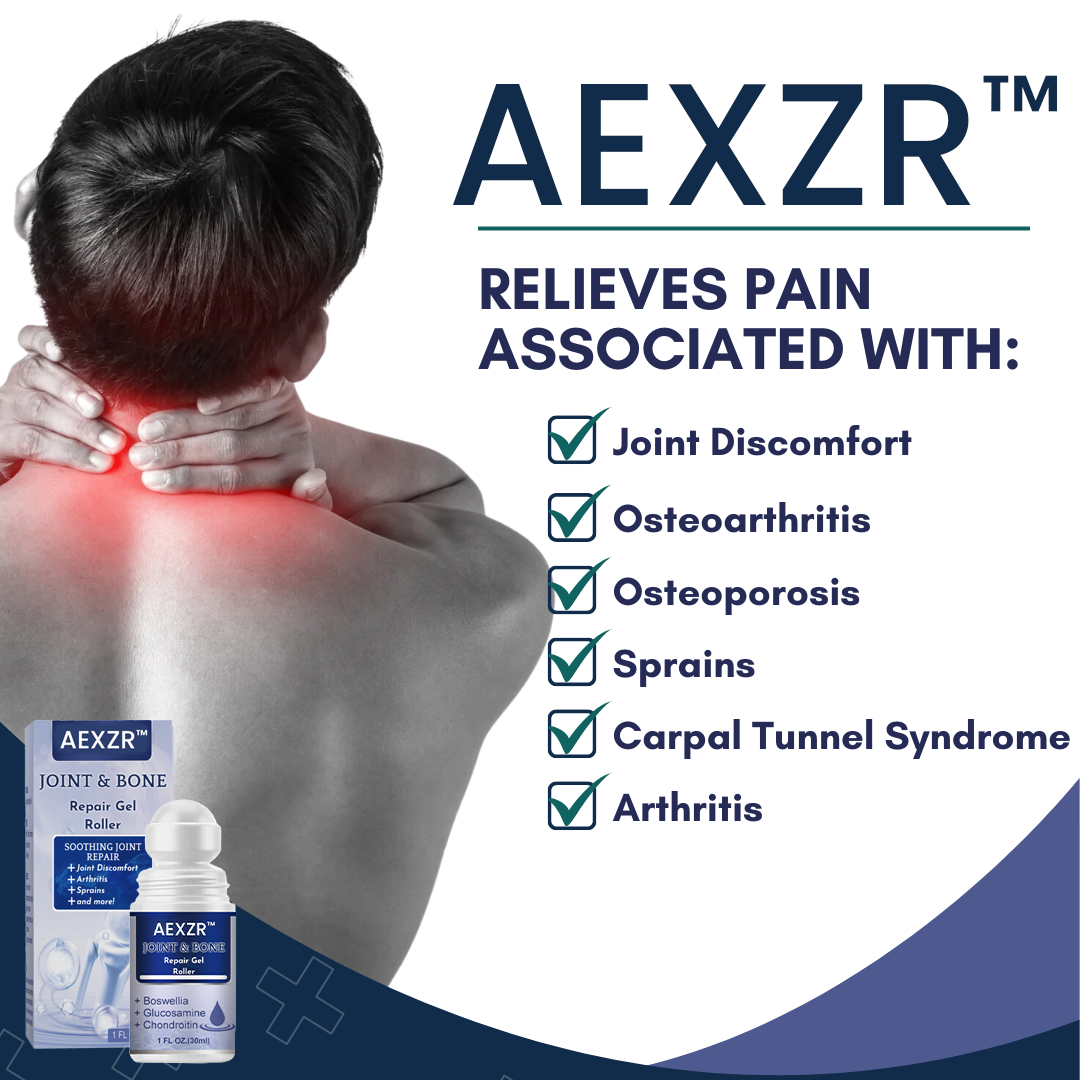 ✅Official Store - Walgreen Pharmacy| AEXZR™ Joint & Bone Repair Gel Roller