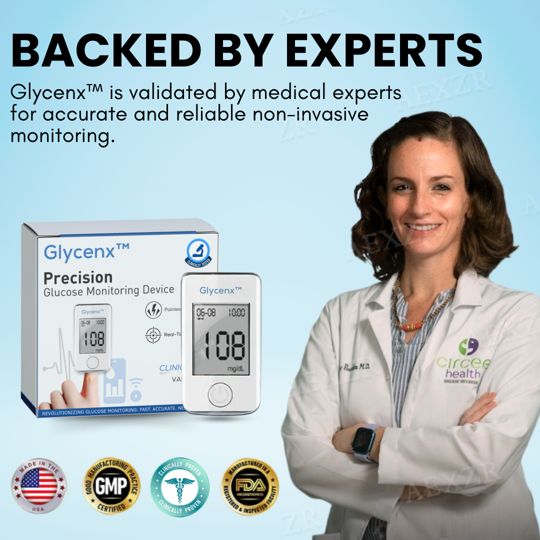 ✅Official Store - Walgreen Pharmacy| Glycenx™ Precision Glucose Monitoring Device