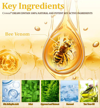 ✅2024 Google Trusted Store - Hypethetic Pharmacy| Cvreoz® Bee Venom Skin Treatment Cream
