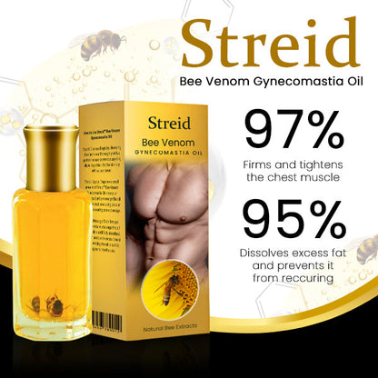 ✅Official Store - Hypethetic Pharmacy| Streid™ Bee Venom Gynecomastia Oil