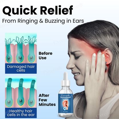 ✅Official Store - Hypethetic Pharmacy| Cvreoz® Tinnitus Relief Ear Drops