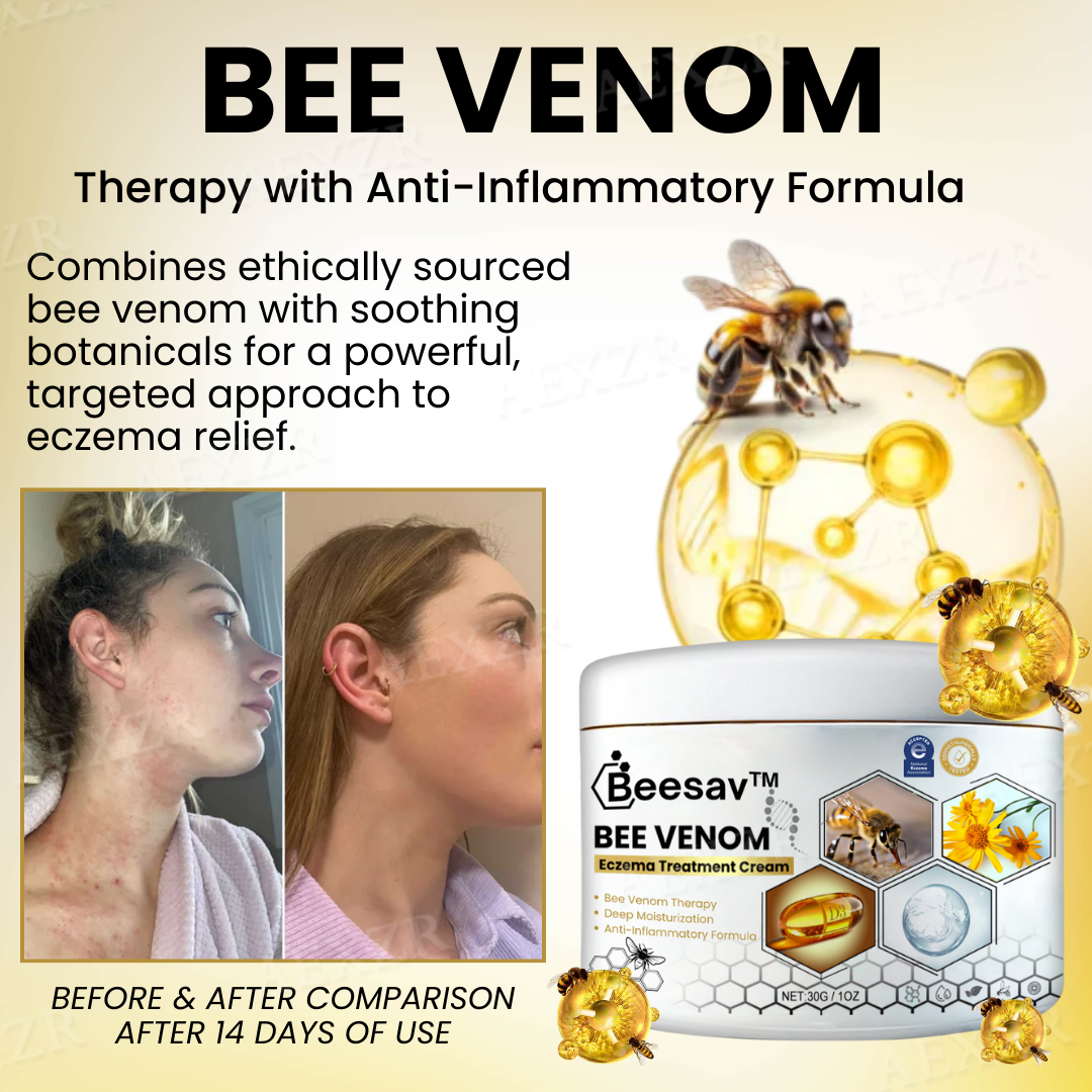 ✅Official Store - Walgreen Pharmacy| Beesav™ Bee Venom Eczema Treatment Cream