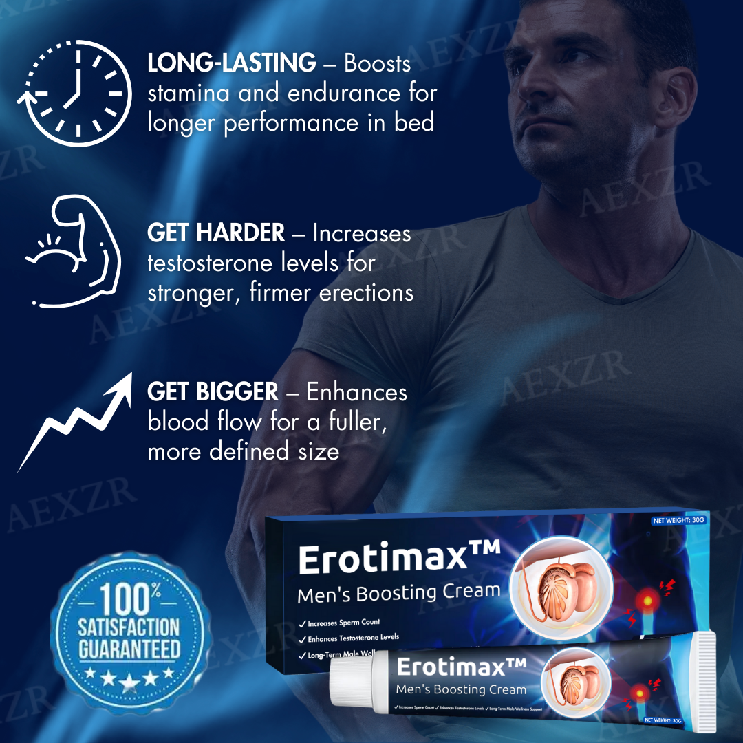 ✅Official Store - Walgreen Pharmacy| Erotimax™ Men's Boosting Cream