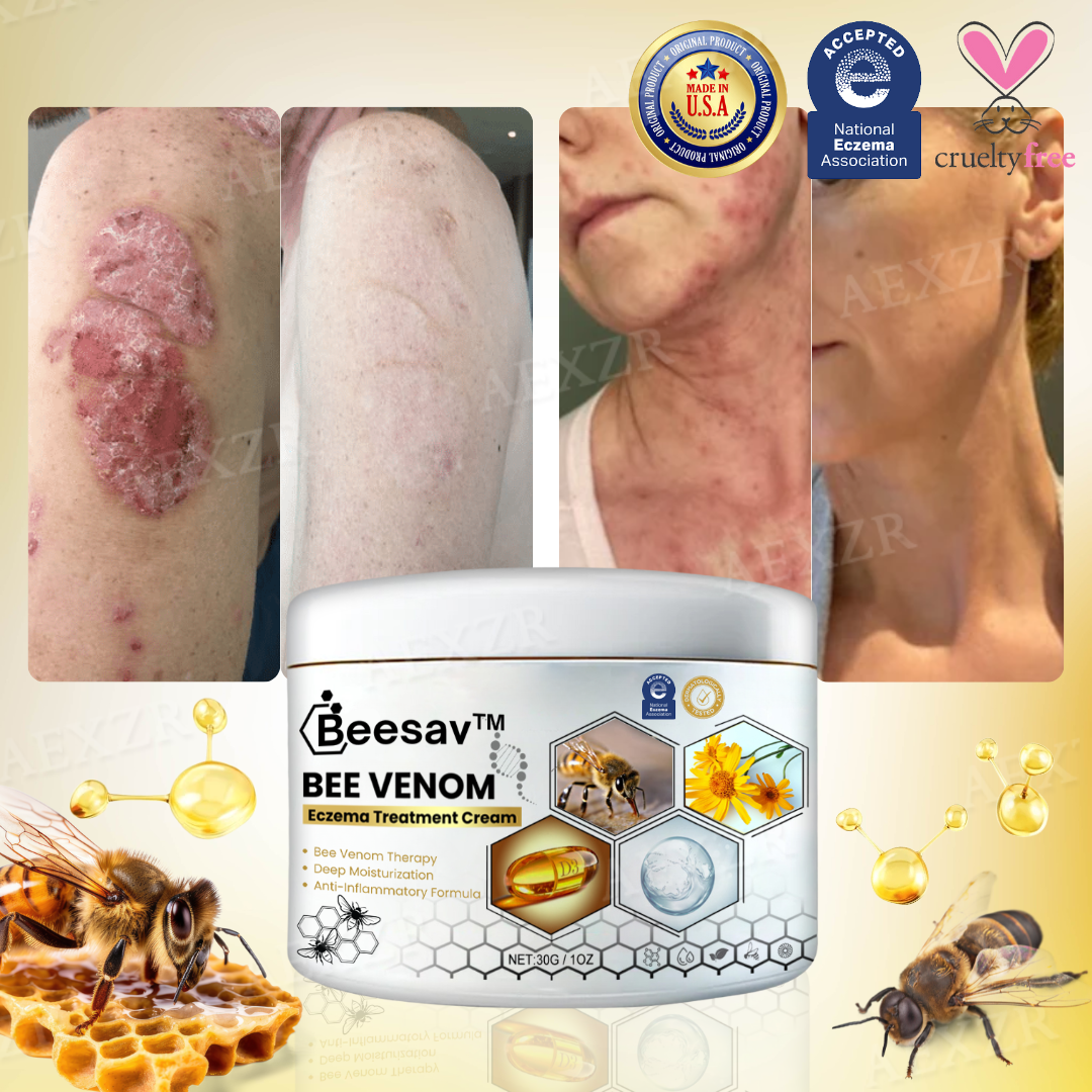 ✅Official Store - Walgreen Pharmacy| Beesav™ Bee Venom Eczema Treatment Cream