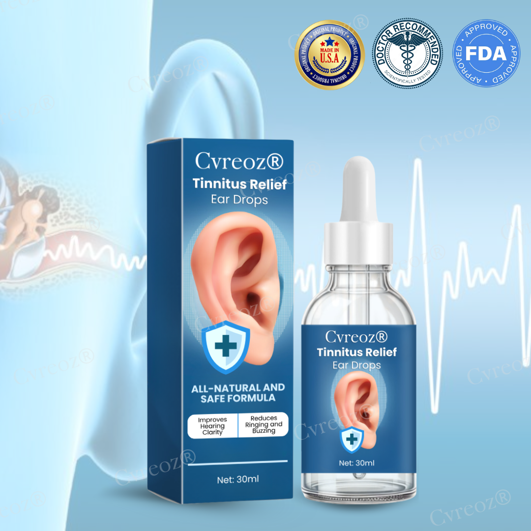 ✅Official Store - Hypethetic Pharmacy| Cvreoz® Tinnitus Relief Ear Drops