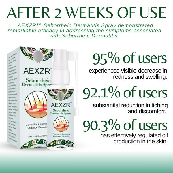 ✅Official Store - Walgreen Pharmacy| AEXZR™ Seborrheic Dermatitis Spray