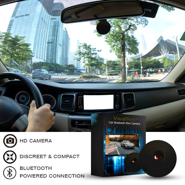 VisualTech™ Car Bluetooth Mini Camera