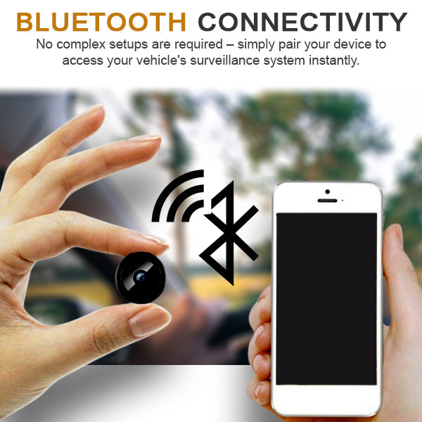 VisualTech™ Car Bluetooth Mini Camera